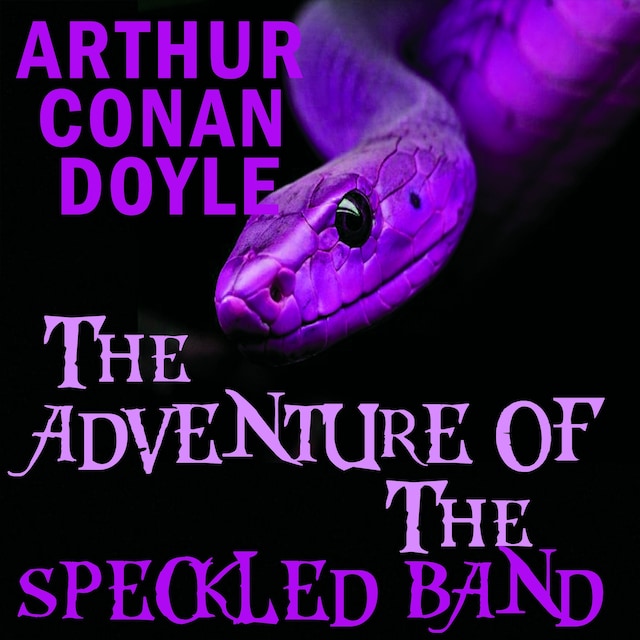 Book cover for The Adventure Of The Speckled band