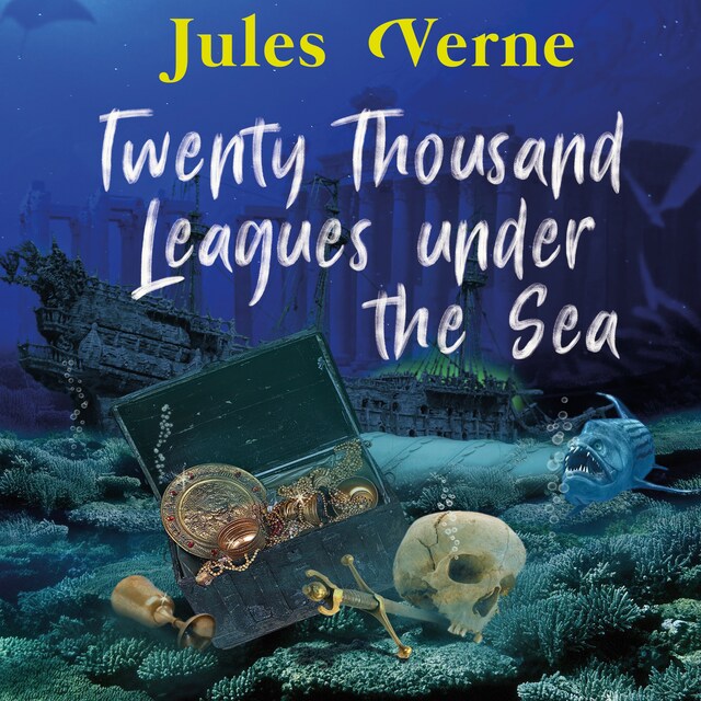 Kirjankansi teokselle Twenty Thousand Leagues Under the Sea