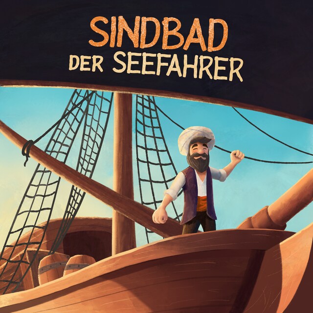 Kirjankansi teokselle Sindbad der Seefahrer (Märchen aus 1001 Nacht)