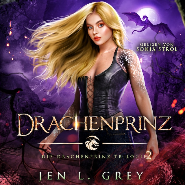 Book cover for Drachenprinz - Die Drachenprinz Saga 2 - Romantasy Hörbuch