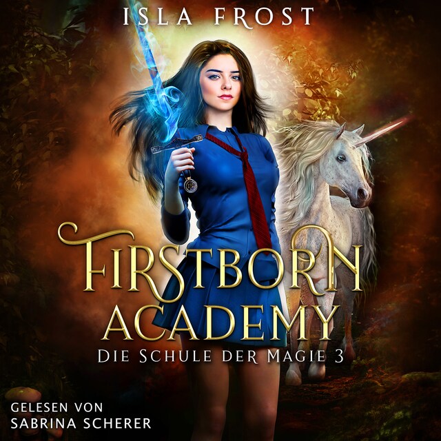 Boekomslag van Firstborn Academy 3 - Die Schule für Magie - Fantasy Hörbuch