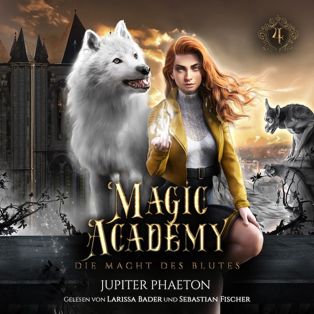 Buchcover für Magic Academy 4 - Die Macht des Blutes - Fantasy Hörbuch