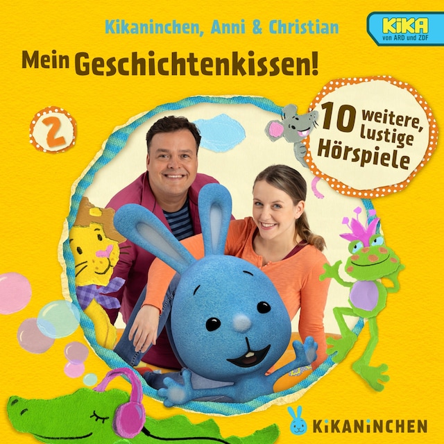 Book cover for 02: Mein Geschichtenkissen! Mehr lustige Hörspiele