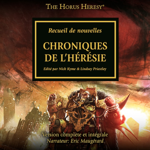 Book cover for The Horus Heresy 10: Chroniques de L'Hérésie