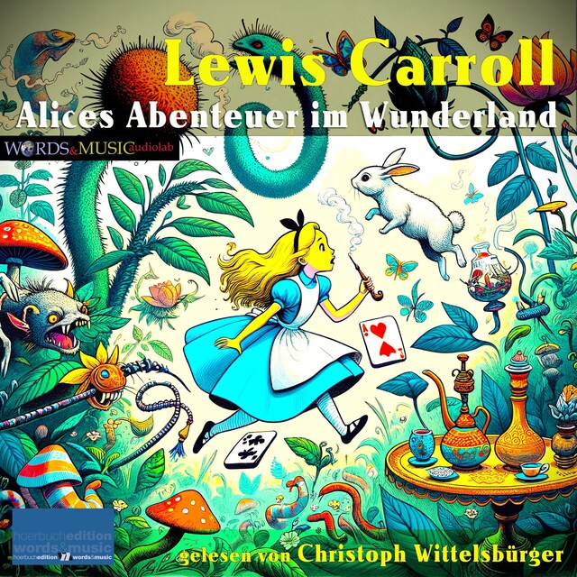 Boekomslag van Alices Abenteuer im Wunderland