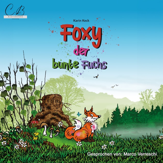 Couverture de livre pour Foxy , der bunte Fuchs