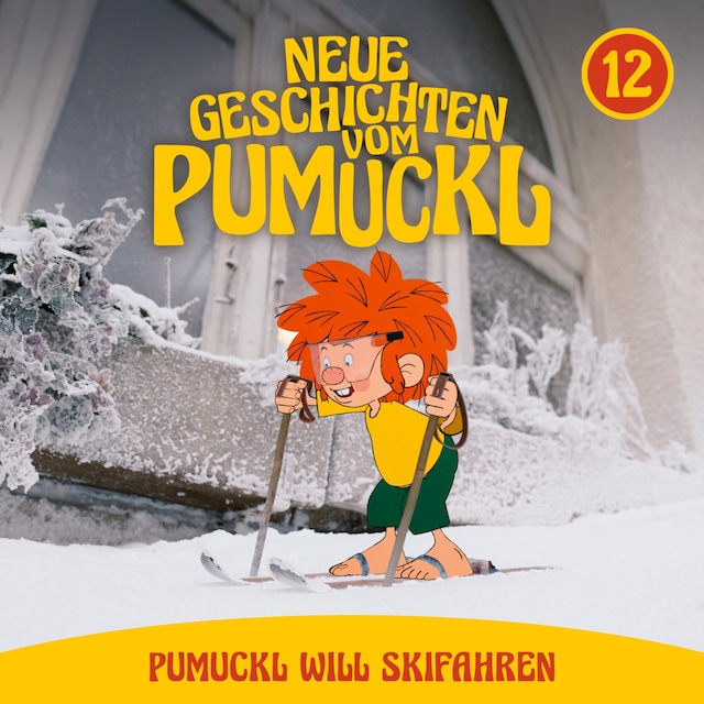 Okładka książki dla 12: Pumuckl will Skifahren (Neue Geschichten vom Pumuckl)