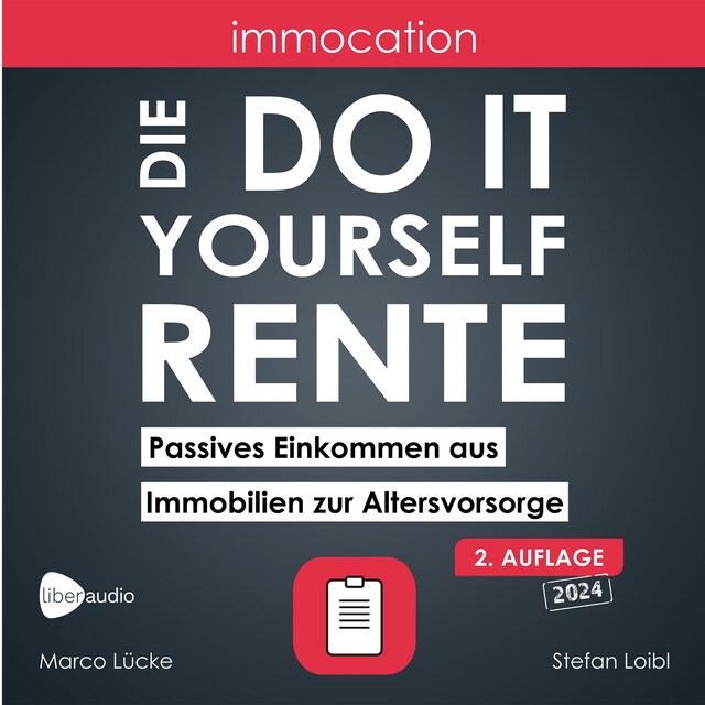 Couverture de livre pour immocation – Die Do-it-yourself-Rente