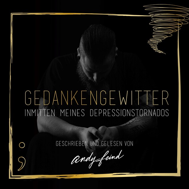 Buchcover für Gedankengewitter: Inmitten meines Depressionstornados