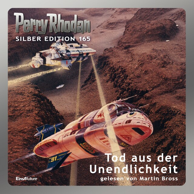 Kirjankansi teokselle Perry Rhodan Silber Edition 165: Tod aus der Unendlichkeit