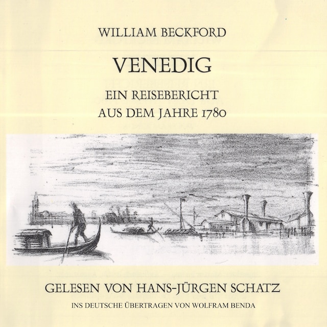 Buchcover für William Beckford - Venedig