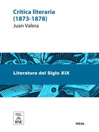 Crítica literaria : (1873-1878)