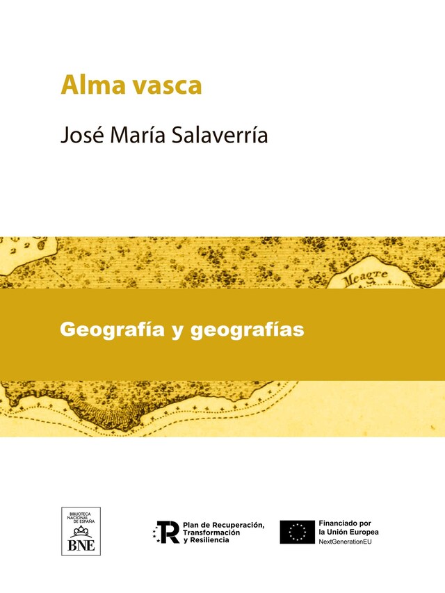 Buchcover für Alma vasca por José Mª Salaverría