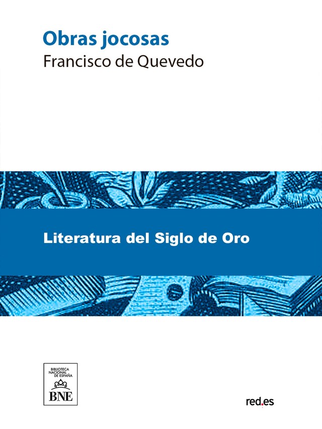 Book cover for Obras jocosas de Quevedo