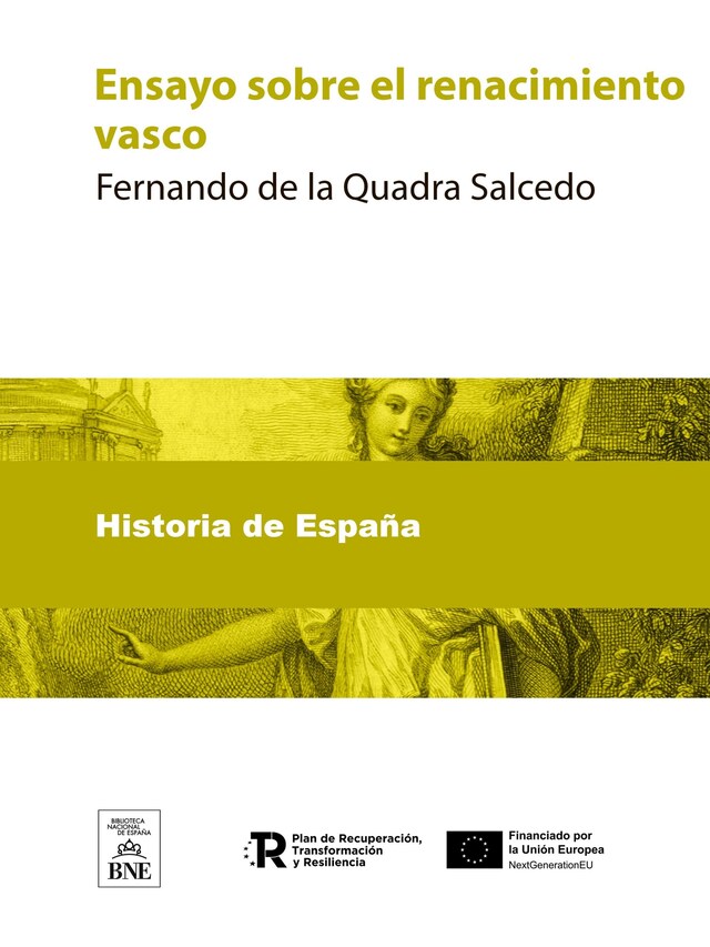 Kirjankansi teokselle Ensayos sobre el renacimiento vasco