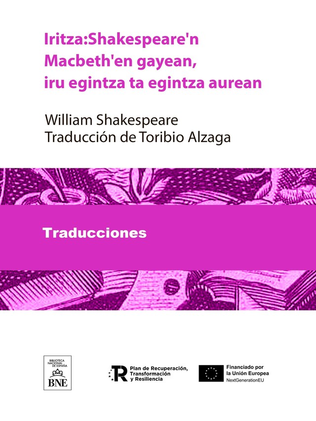 Portada de libro para Iritza : Shakespeare'n Macbeth'en gayean, iru egintza ta egintza-aurean