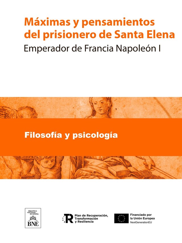 Portada de libro para Máximas y pensamientos del prisionero de Santa Elena