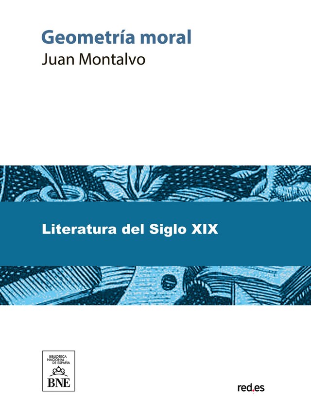 Book cover for Geometría moral con una carta-prólogo de don Juan Valera