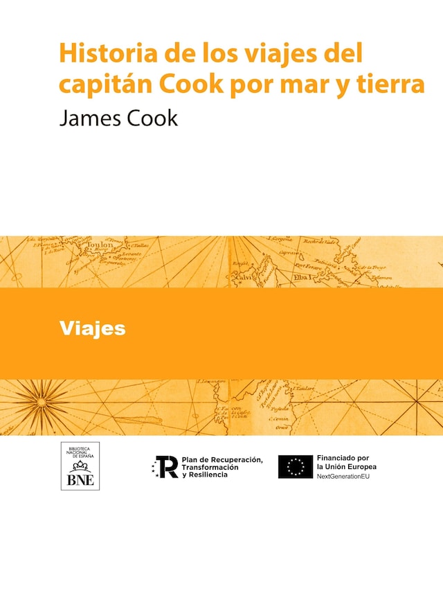 Book cover for Historia de los viajes del capitán Cook por mar y tierra