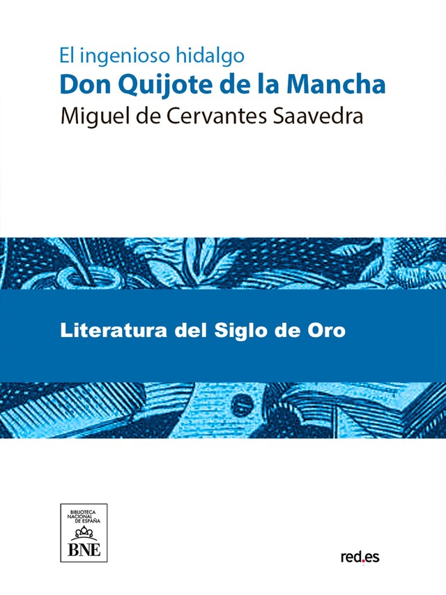 Portada de libro para El ingenioso hidalgo Don Quijote de La Mancha