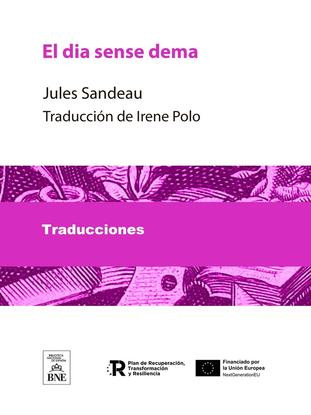 Portada de libro para El dia sense demà