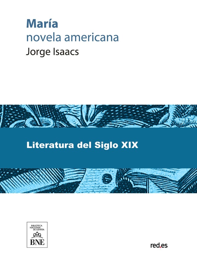 Portada de libro para María novela americana