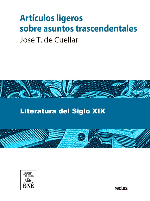 Kirjankansi teokselle Artículos ligeros sobre asuntos trascendentales