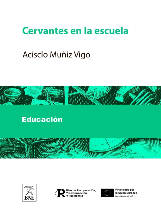 Buchcover für Cervantes en la escuela