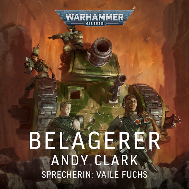 Book cover for Warhammer 40.000: Belagerer