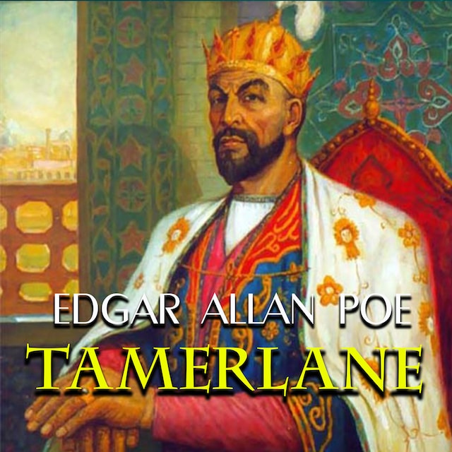 Kirjankansi teokselle Tamerlane