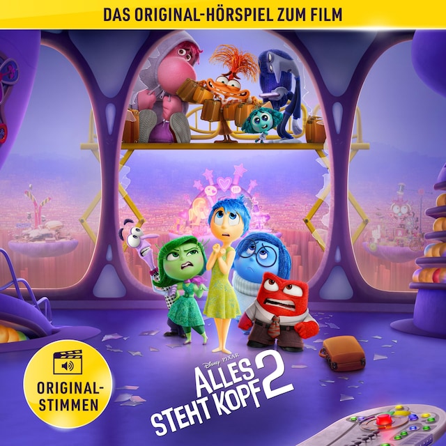 Buchcover für Alles steht Kopf 2 (Hörspiel zum Disney/Pixar Film)