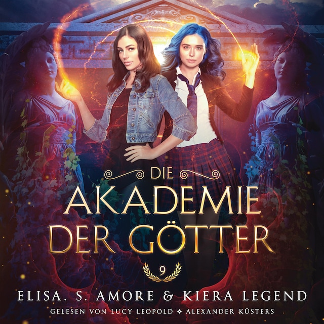 Portada de libro para Die Akademie der Götter 9 - Fantasy Hörbuch