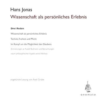 Wissenschaft als persönliches Erlebnis als Hörbuch