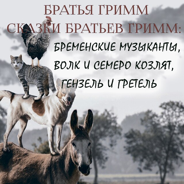 Book cover for Сказки братьев Гримм