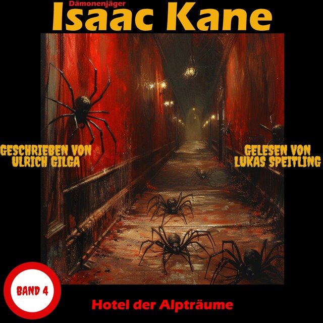 Kirjankansi teokselle Hotel der Alpträume: Dämonenjäger Isaac Kane Band 4