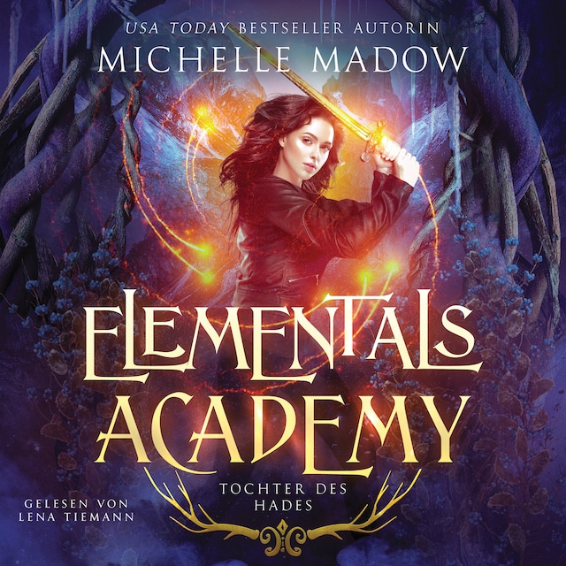 Couverture de livre pour Elementals Academy 2 - Tochter des Hades