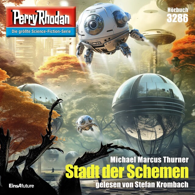 Kirjankansi teokselle Perry Rhodan 3286: Stadt der Schemen