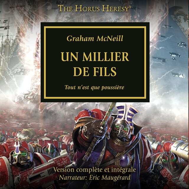 Book cover for The Horus Heresy 12: Un Millier de Fils