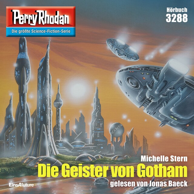 Okładka książki dla Perry Rhodan 3288: Die Geister von Gotham