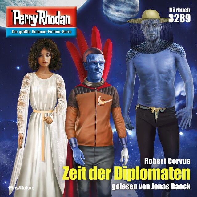 Bokomslag för Perry Rhodan 3289: Zeit der Diplomaten