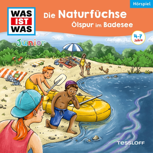 Boekomslag van 39: Die Naturfüchse: Ölspur im Badesee