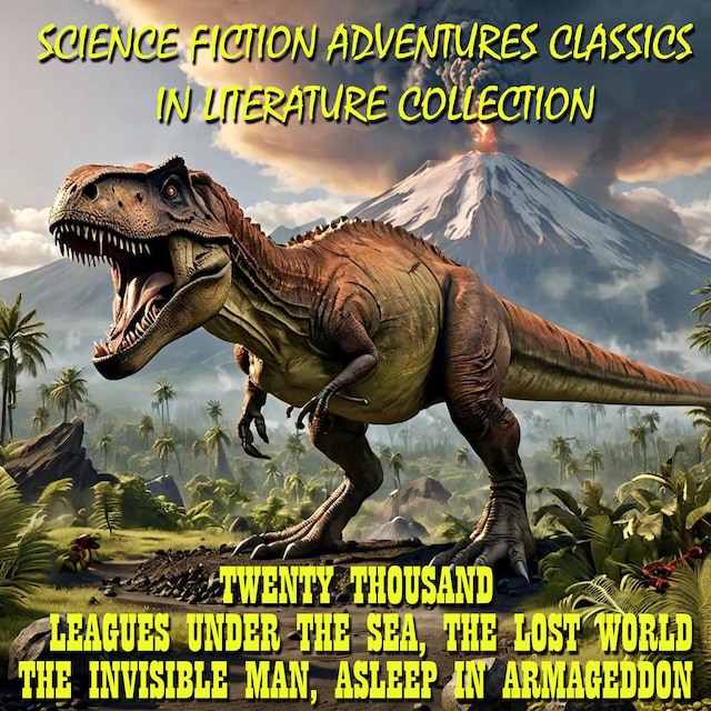 Couverture de livre pour Science Fiction Adventures Classics in Literature Collection