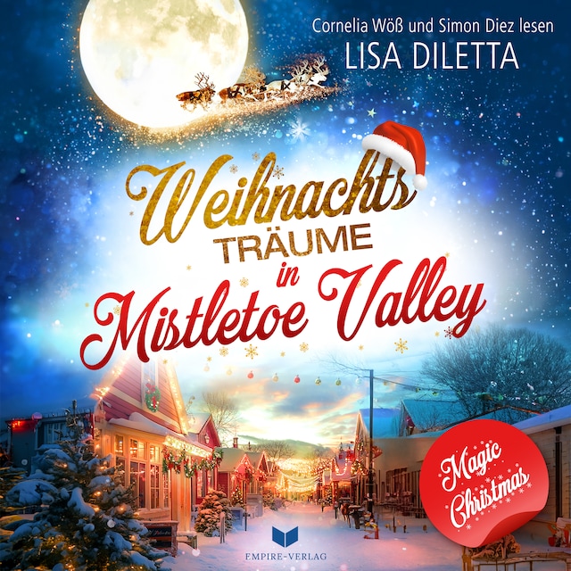 Couverture de livre pour Weihnachtsträume in Mistletoe Valley