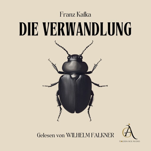 Kirjankansi teokselle Die Verwandlung Kafka- Hörbuch Klassiker