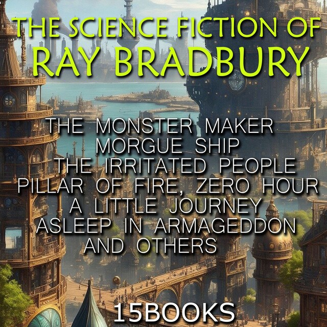 Book cover for The Science Fiction of Ray Bradbury (15+ books)