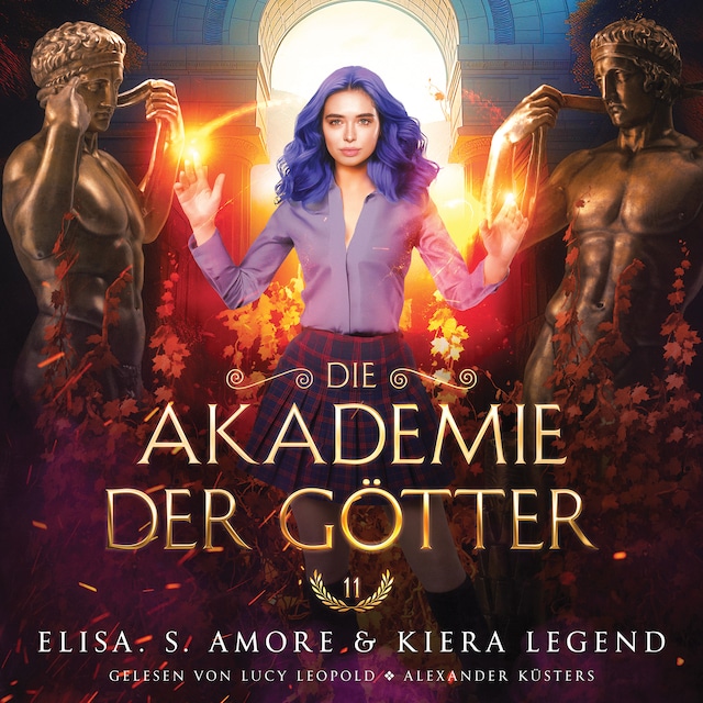 Book cover for Die Akademie der Götter 11