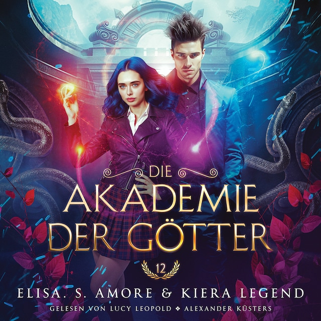 Book cover for Die Akademie der Götter 12 - Das Finale!