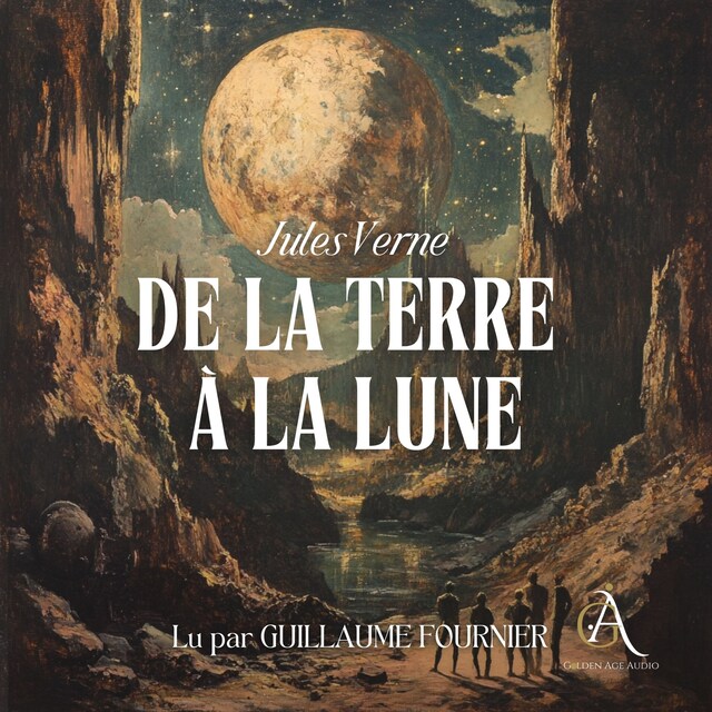 Buchcover für De la Terre à la Lune - Livre Audio