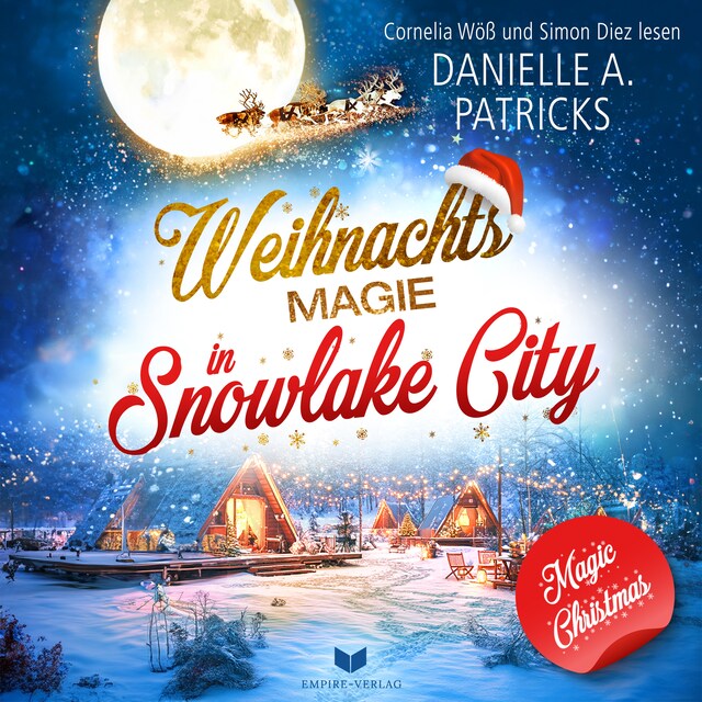 Book cover for Weihnachtsmagie in Snowlake City