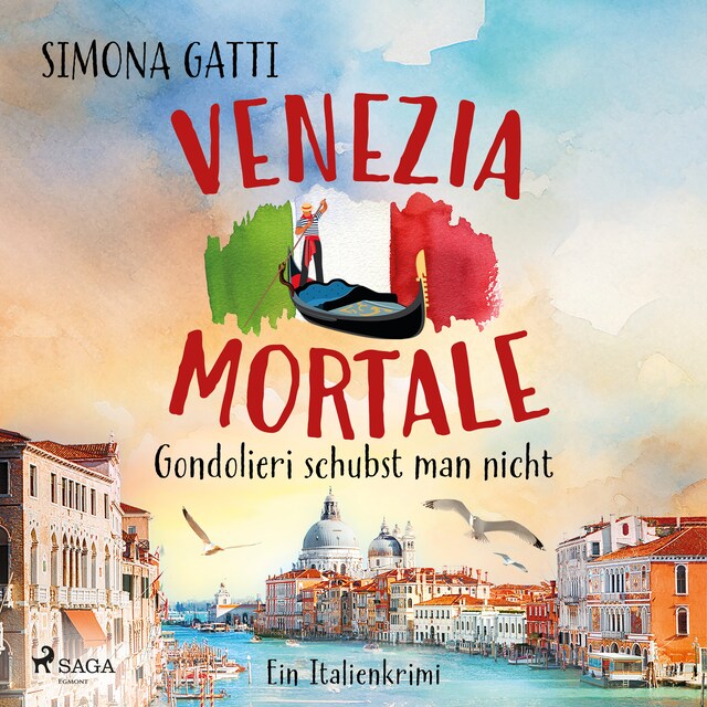 Book cover for Venezia Mortale – Gondolieri schubst man nicht